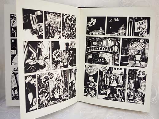 El sombrerero de la calle Carretas. Ilustraciones: Ana Juan. Guión: Manolo Gordillo. Libro en serigrafía editada en el taller de Manolo Gordillo